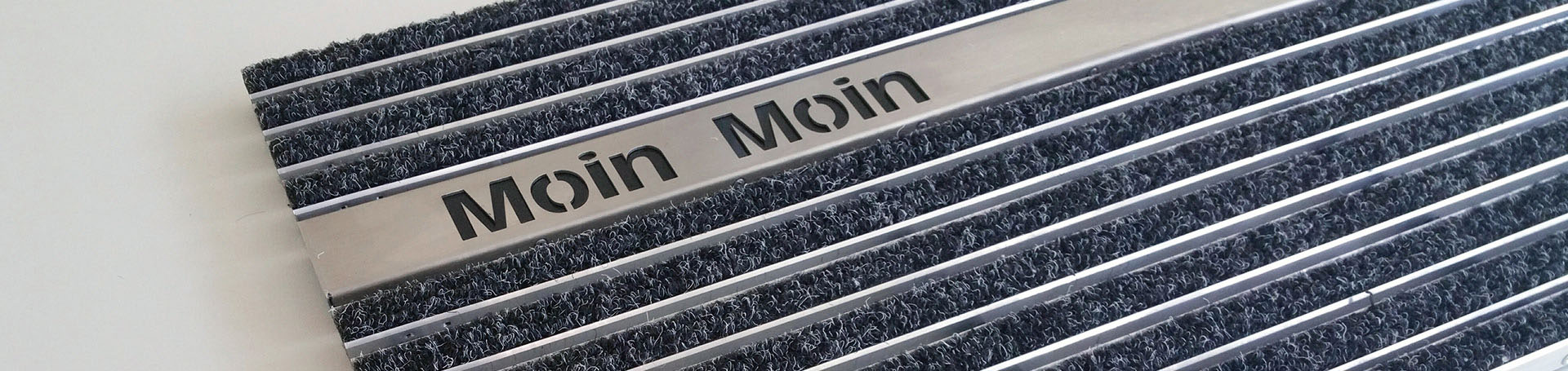 Personalisierte Fußmatte "Moin Moin"